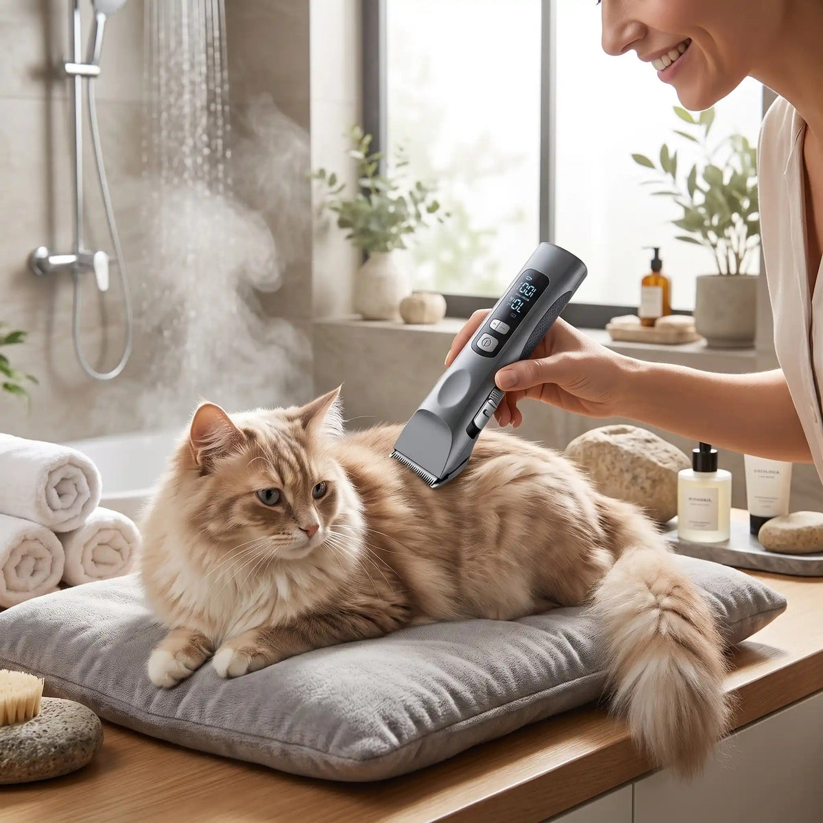 Tondeuse pour chat poils longs respect et sérénité